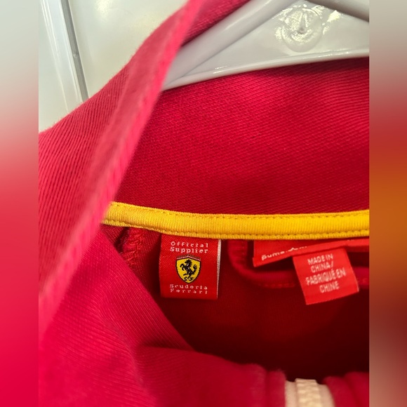 Puma Ferrari Women’s Jacket/ Red/ Size XL - Picture 6 of 15